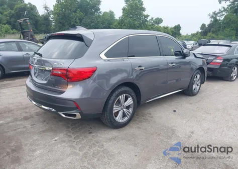 2020 Acura Mdx Standard z USA, uszkodzony, nr VIN 5J8YD4H33LL046066